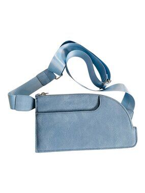 Save the Girls Sling Crossbody Bag RFID Blue NWOT